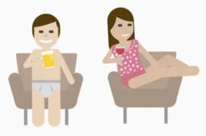 Alone At Home Drinking 300x198