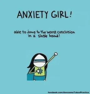 Help! How do I stop worrying about … ? Anxiety Girl 287x300