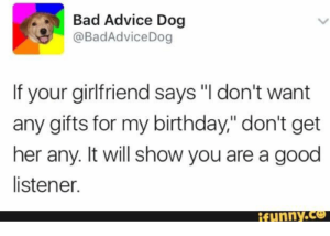 This bad advice actually makes it worse Bad Advice 300x214