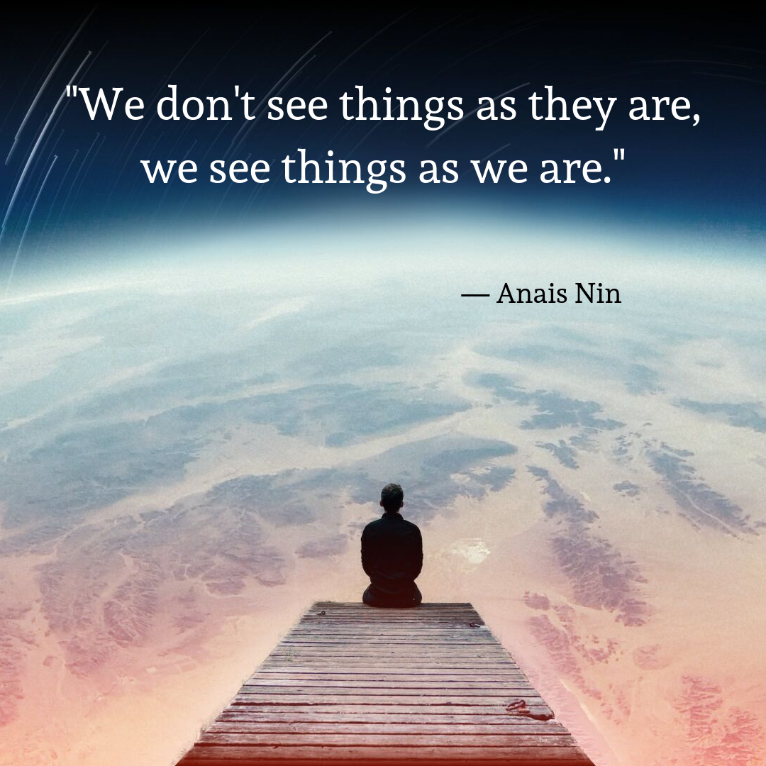What makes something spiritual? 2522Wedon27tseethingsastheyare2Cweseethingsasweare.2522